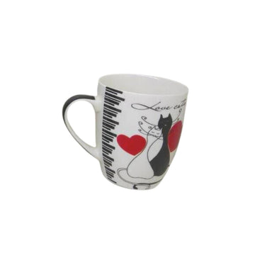 New Bone China Cat Mug